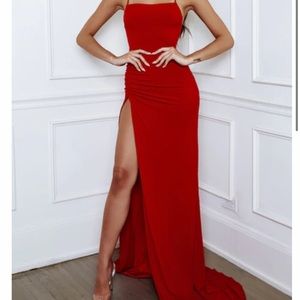 Abyss by Abby red dress